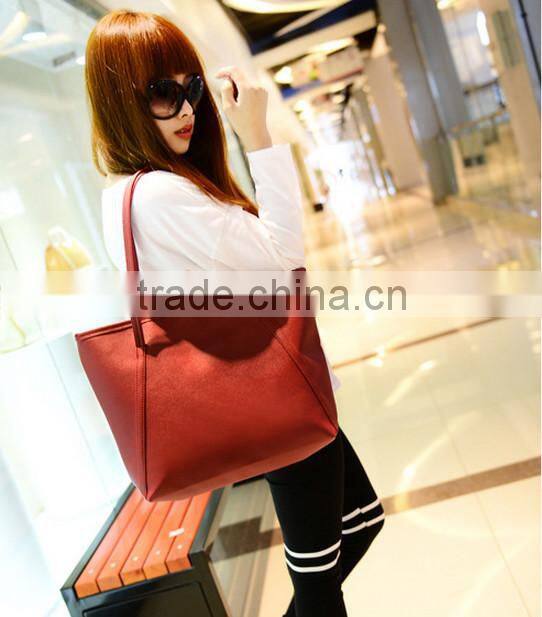 2015 professional soft leather handbags made in china