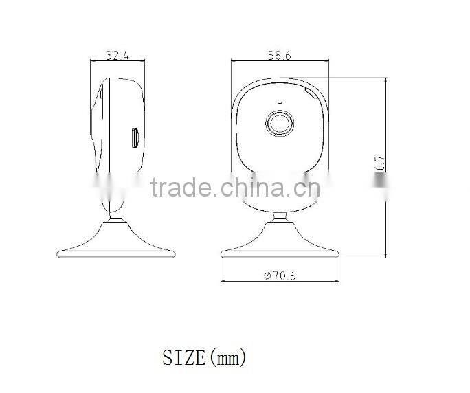cctv wireless camera brand name china cheap model DS-2CD1401FD-IW wholesale