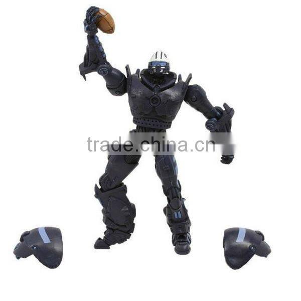 Robot action rugby game diy articulated figures toys