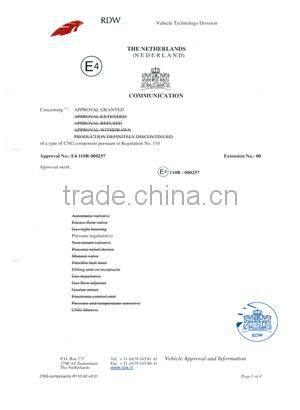 Dual Fuel Cars cng lpg conversion kits made in China