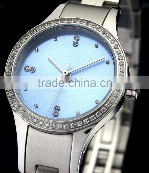 Bollus watch 2014573 Vogue watch with diamond dial 3atm water resistant teenager watch