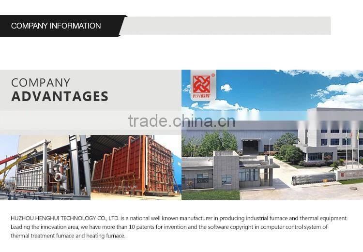 All fiber 75KW Motor rotor heat furnace with hot air circulation