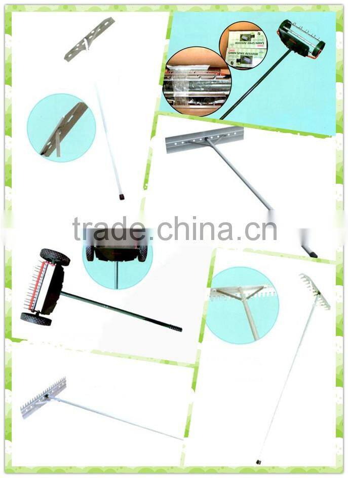 Aluminum garden rake,grain rake ,leaf rake
