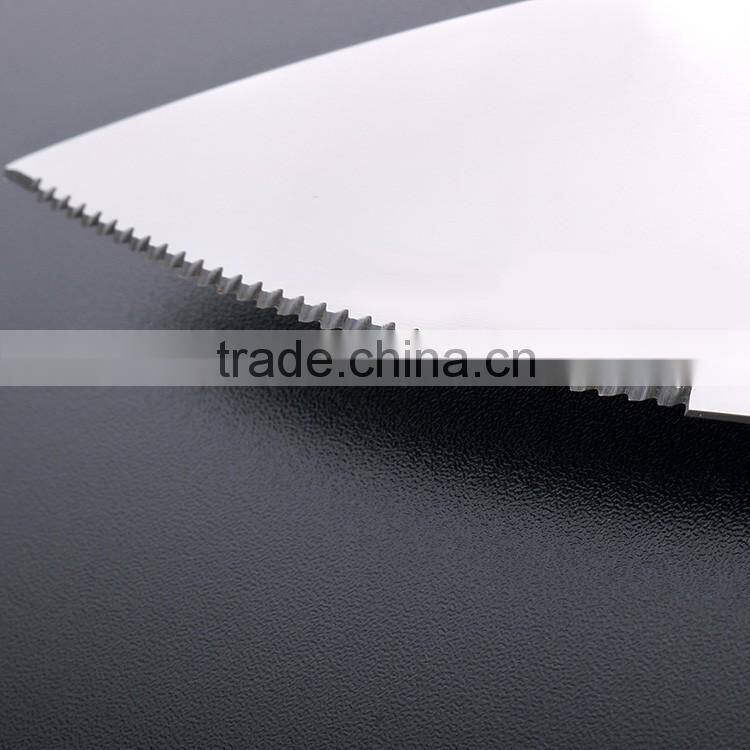 Certification and Stainless Steel Metal Type Camping royalty line cutlery set/ dolomite dinner tableware for hotel