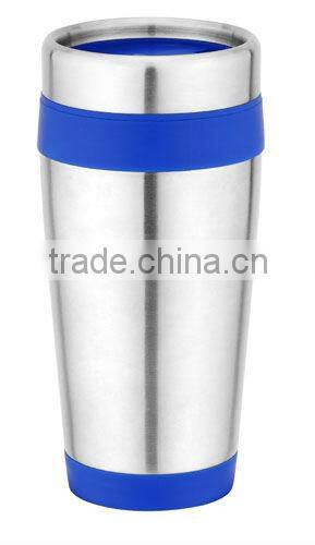 insulated coffee mug with handle and lid