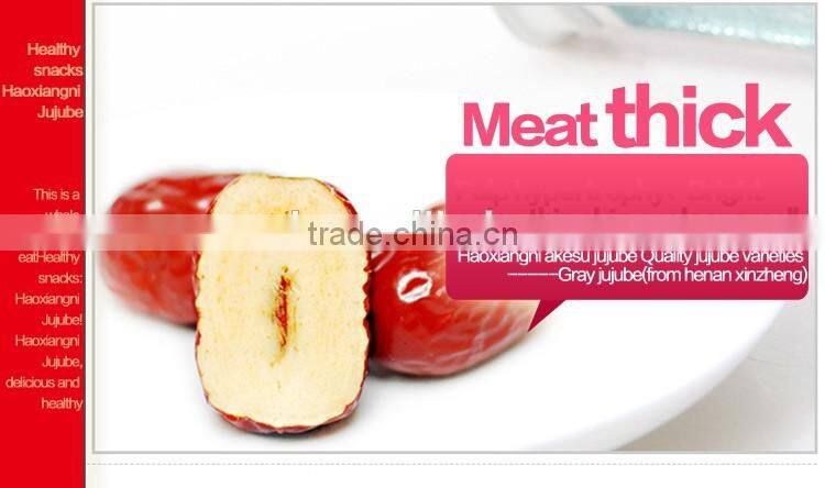 Chinese organic half dry and wet level one red jujube date