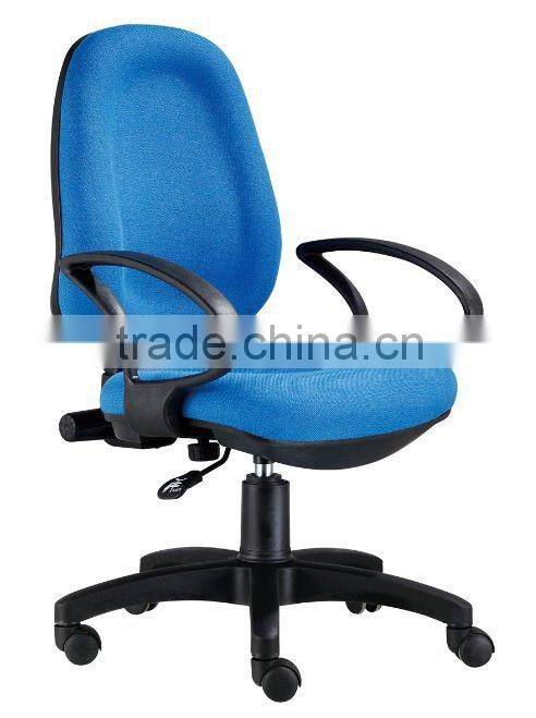White color Racing office chair racing seat with special armrest and nylon base