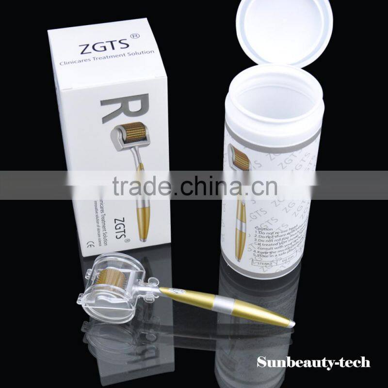 Wholesale 192 needles Titanium micro needle ZGTS derma roller system derma rolling