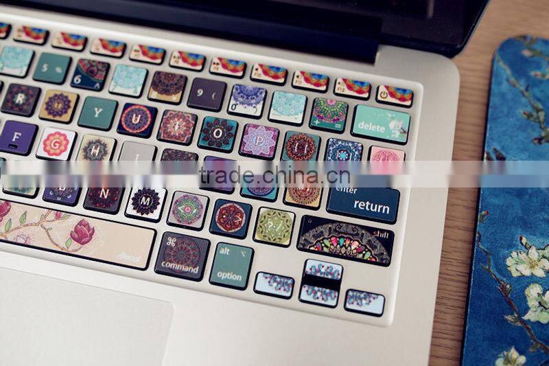 Keyboard stickers for laptops, for macbook keyboard sticker,2015 hot new producrs