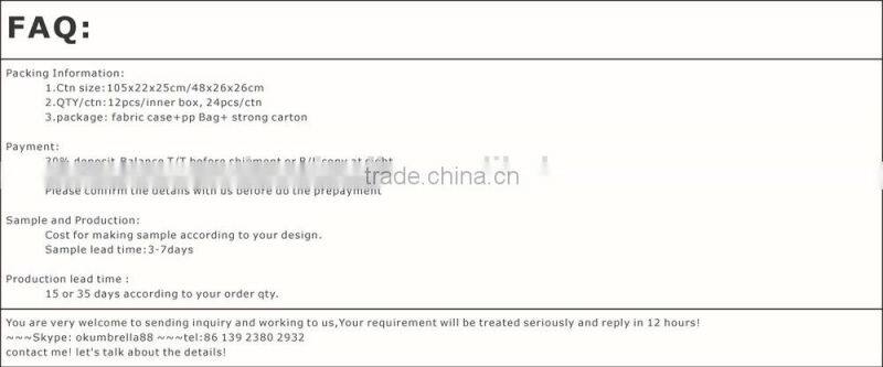 Umbrella For Two People Custom Logo Straight Umbrella