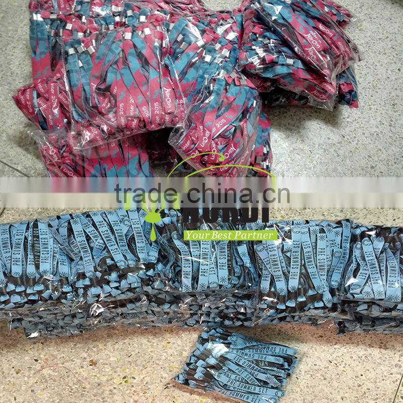 Factory price cheap charity confidence wristbands