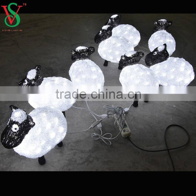 Xmas Decoration Sheep Lights