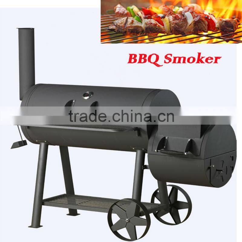 Smoker BBQ Grill Charcoal Grill Wood Fired Smoker Outdoor Smoker