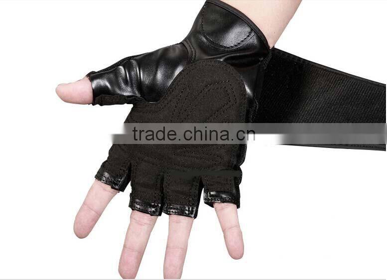 Professional High Quality Half Finger Weight Lifting Slip-Resistant Sports Gloves