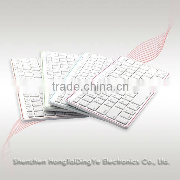 HongTaiDingYe ABS ultra-thin Bluetooth Wireless Keyboard