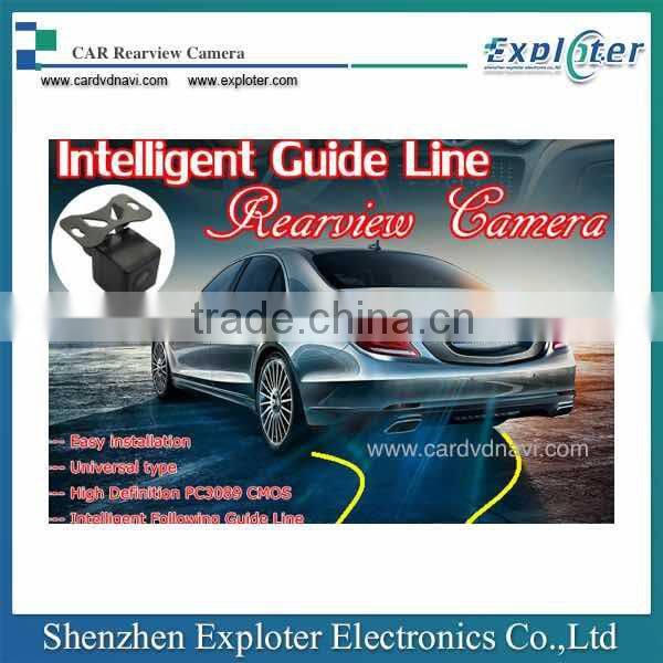 Car Rearview Camera With Intelligent Guide Lines