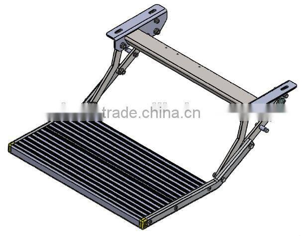 easy operate manual aluminium folding step for van and motorhome and trailer