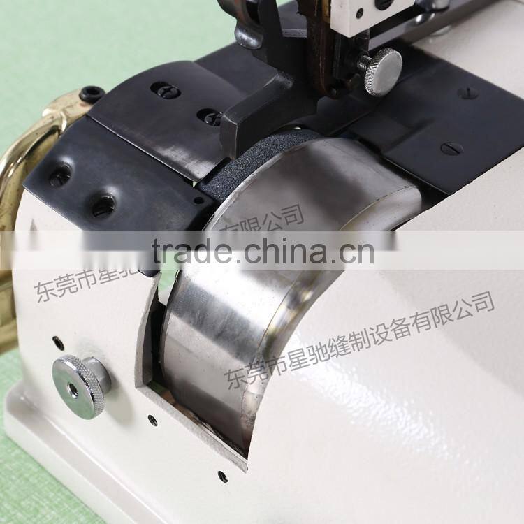 Single Double Knife Leather Skiving Machine/ Automatic Lubrication Fur Sewing Machine 801