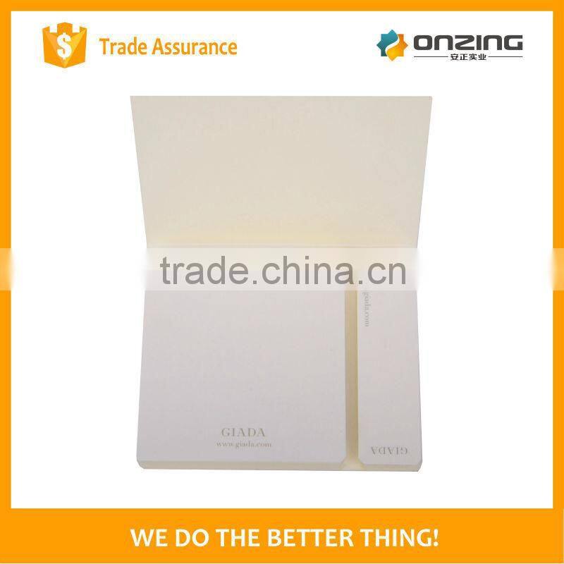 Imprinted pet sticky notes of office supply