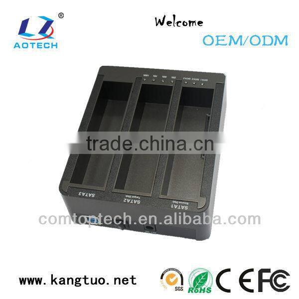 Support 4TB 2.5&3.5 dual sata usb3.0 hdd docking station