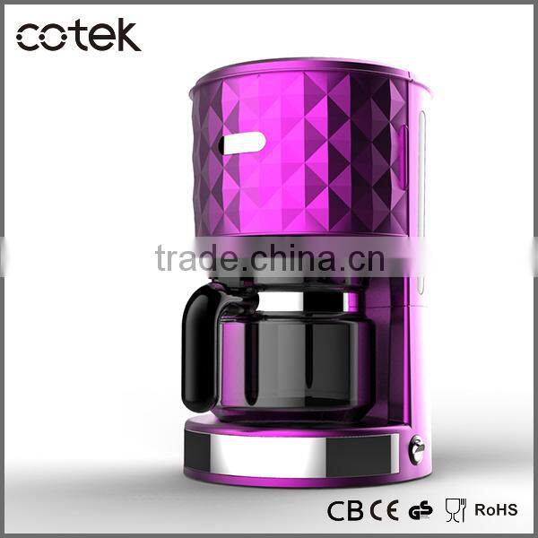 DIAMOND DESIGN HIGH TEMPERATURE DRIP COFFEE MAKER