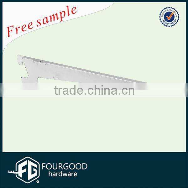 wholesale Shopfittings metal chrome bracket for glass shelf