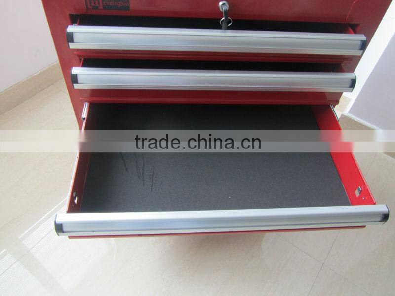Five Drawers Stainless Steel Tool Chest Roller Cabinet