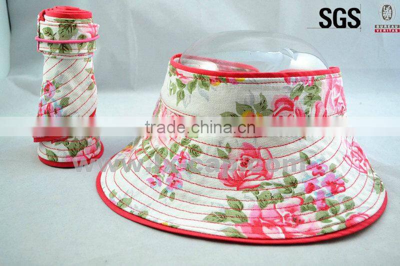 Breathable sports sun visor cap