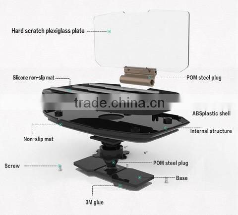 HUD Mobile Navigation Bracket for Smartphones