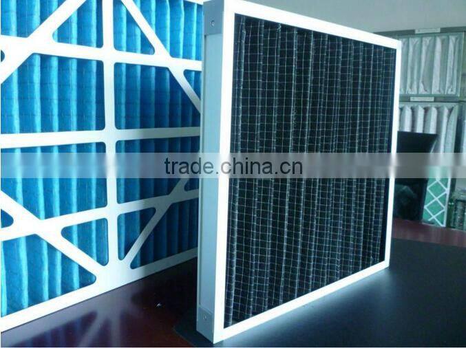 2015 New product hvac activated carbon hepa air filter for commerical industry