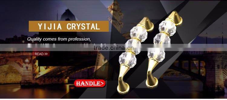 Amethyst Antique Brass Interior Drawer Glass Knob with Metal Base