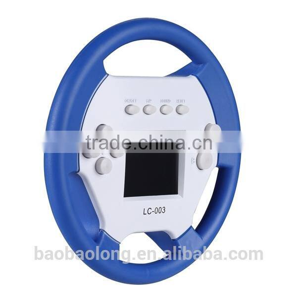 Racing Car Game Console like Steering wheel
