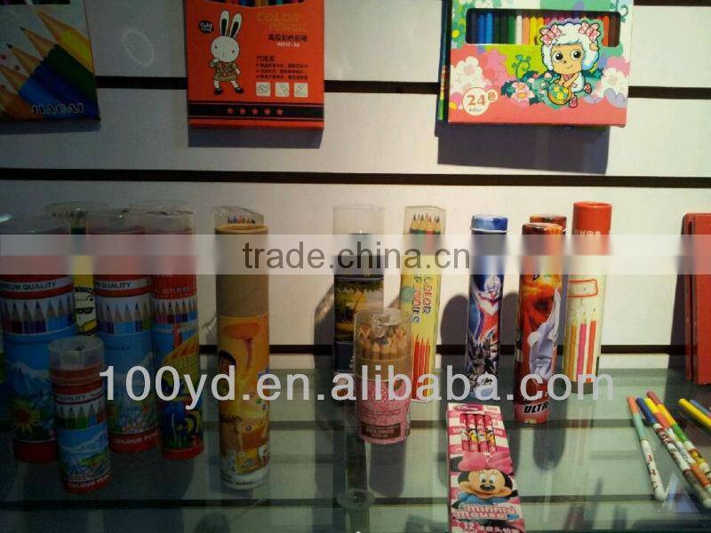 2013 new natural wood color pencil box packing