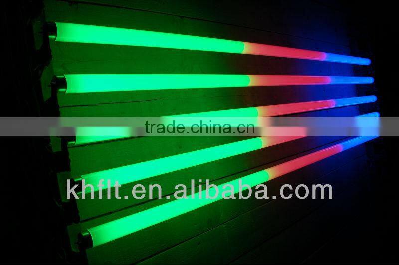 multiple color T8 tube green,blue,red,yellow, holidaying using,colorful lamp