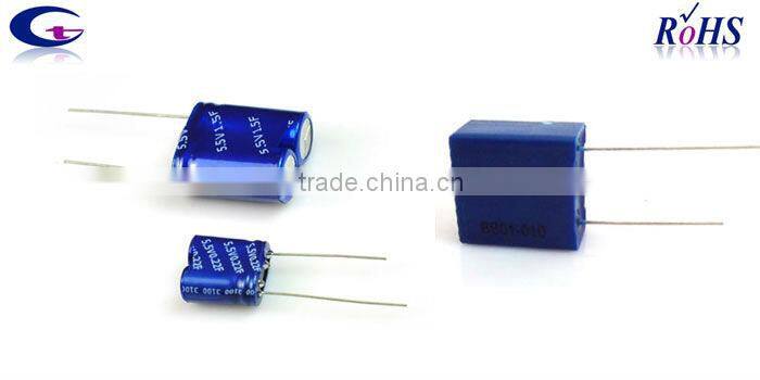 supply low ESR super capacitor 5.5V 0.22F for meters backup power
