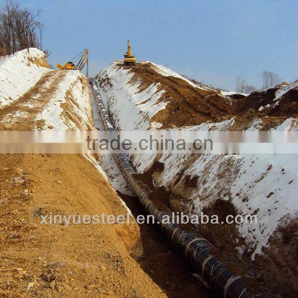SSAW Carbon Pipe length pipeline water pump dredging projects made in china
