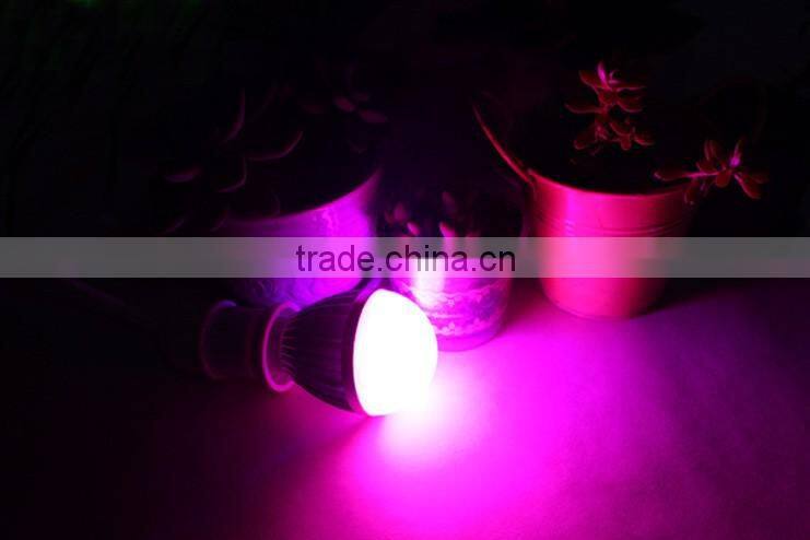 High power 3w indoor light for salads and garden herbs 3w led grow lights