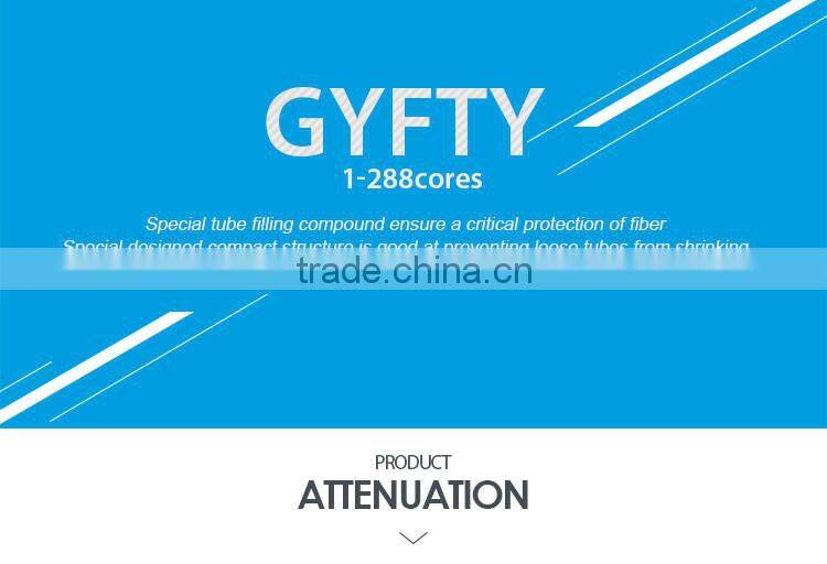 Well-Know Pbt Loose Tube Material Gyfty Fiber Optic Cable Price Per Meter
