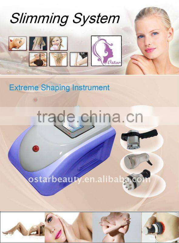 Professional cavitation vacuum ultrasonic equipment with rf for weight loss