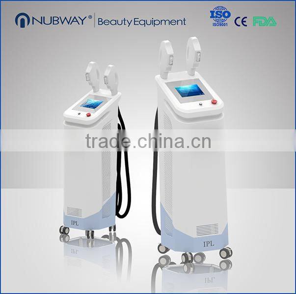 China best portable painless portable luminic & aurora IPL permanent hair removal equipment & machine with factory price