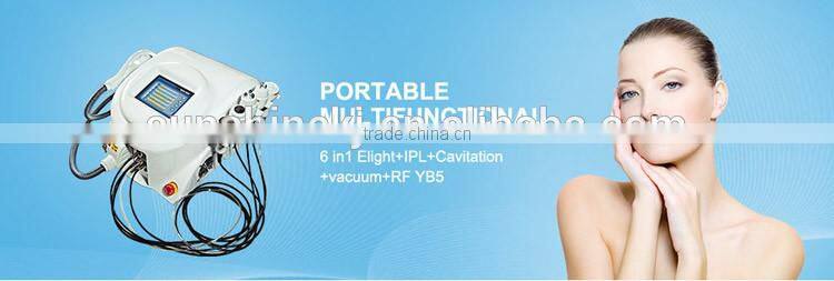 2017 New portable e-light ipl rf beauty machine ipl handpiecefor hair removal