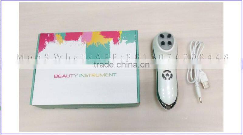 New design RF & Led light therapy facial beauty care device