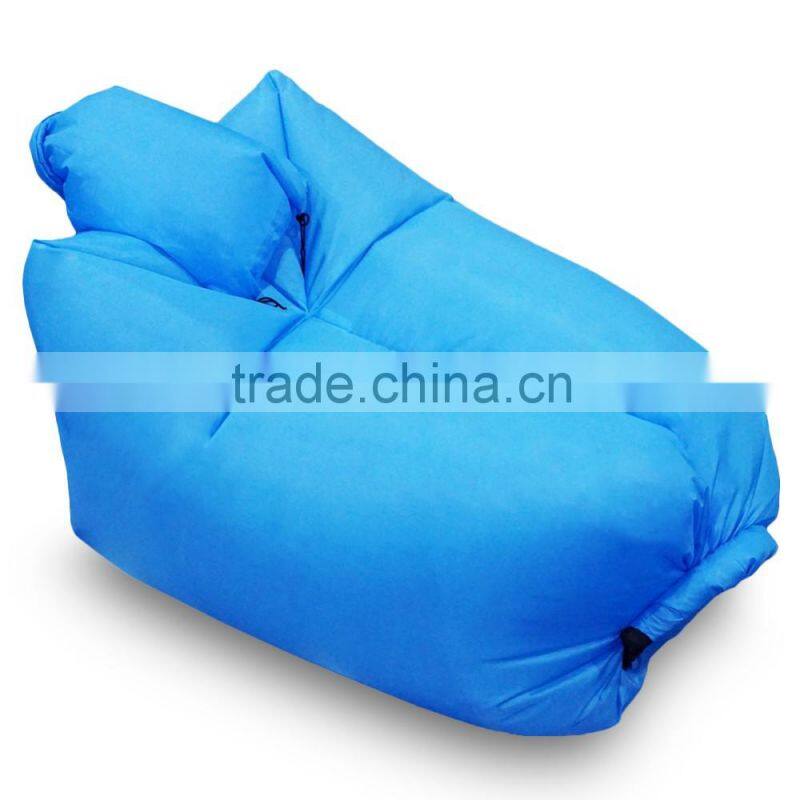 Factory Wholesale 3 season type and air filling inflatable sleeping bag