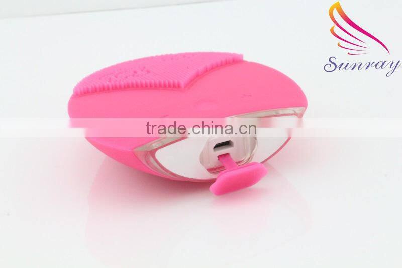 Anion Silicone Facial Brush Cleansing Fast Face Care Massager Instrucment