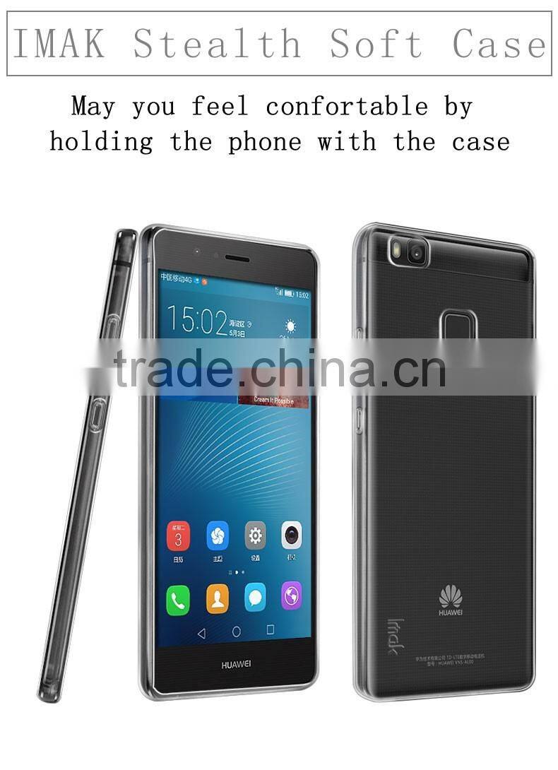 2016 Newest Imak Quality crystal case for HUAWEI P9 Lite , High Quality TPU SOFT Case