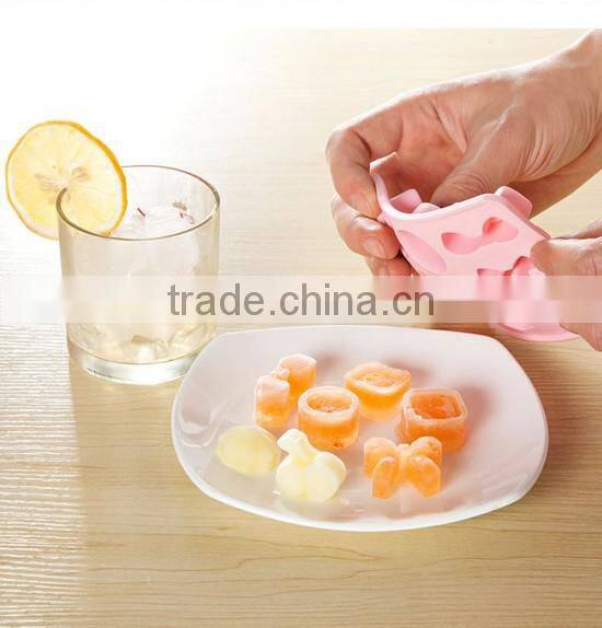 Cubette Mini Ice Cube Trays~Colored Fashion Original 8 Types DIY boe per Tray 2014