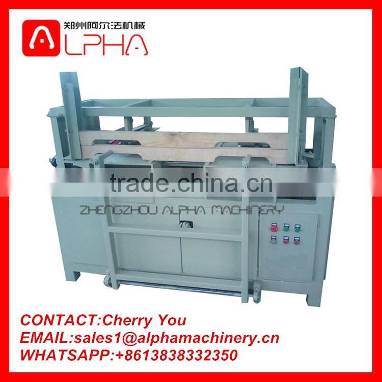 Best selling wood pallet notching machine with alloy blades