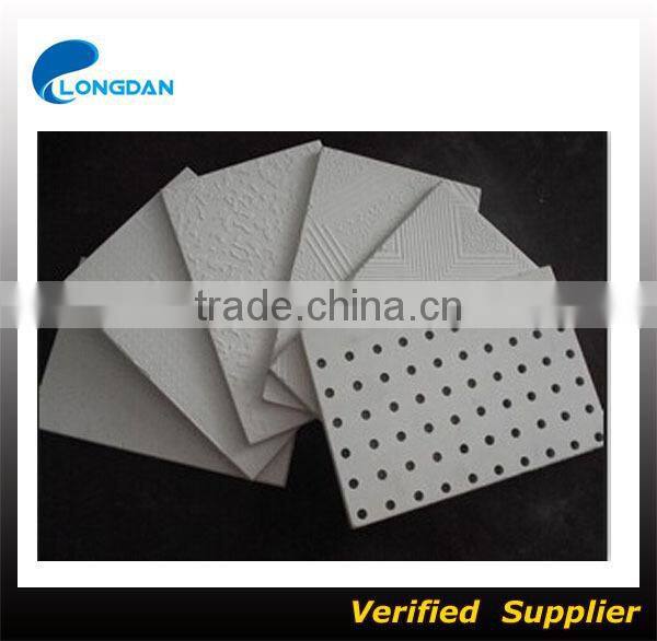 Primary color Calcium silicate acoustic ceiling board