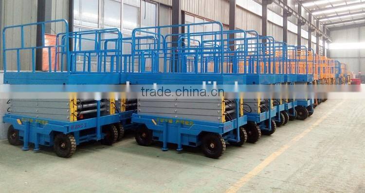 4-18 meters height hydraulic elevator machine lifting tools lifting platform equipment