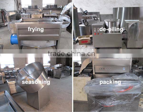 150kg/h snack machine semi automatic frozen fried potato sticks producing factory/ french fries production line